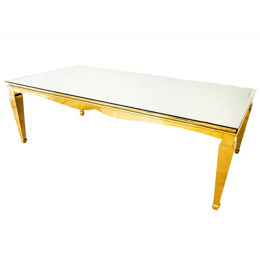 Gold Mirror Table