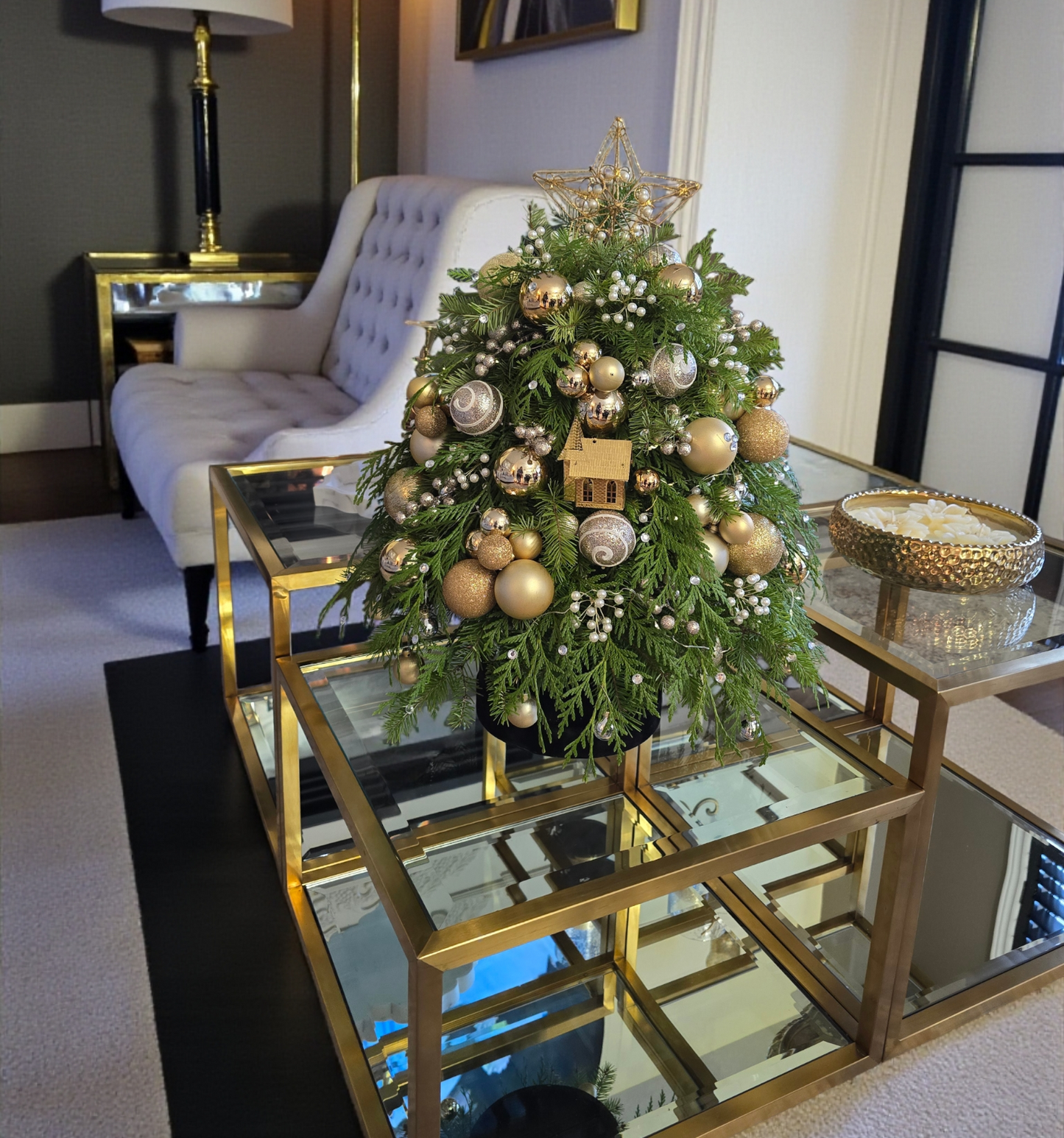 The Golden Homestead Mini Tree