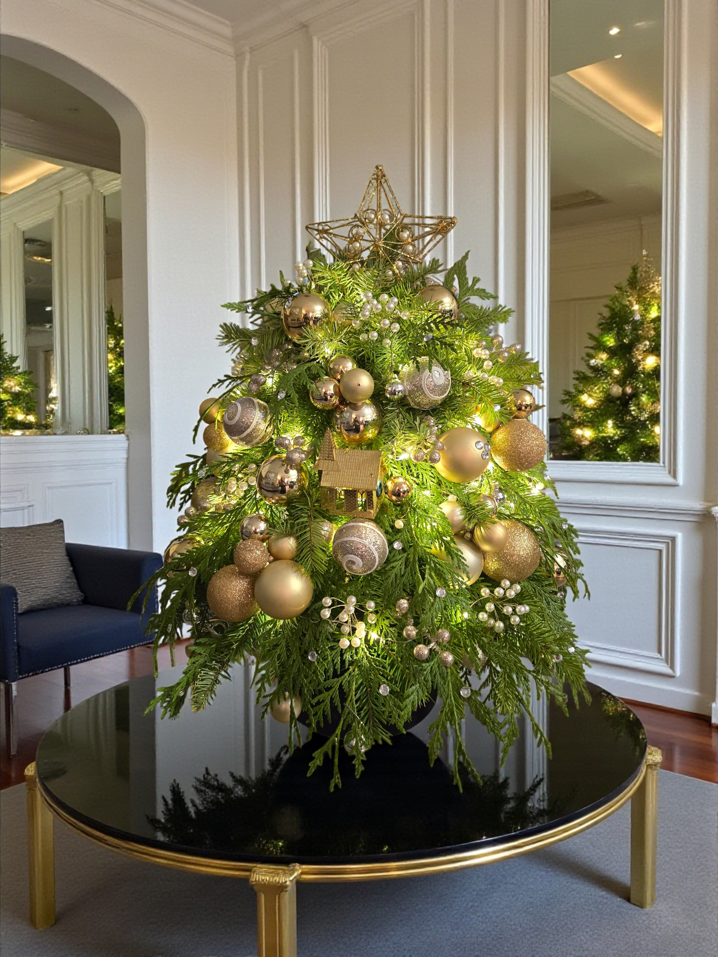 The Golden Homestead Mini Tree