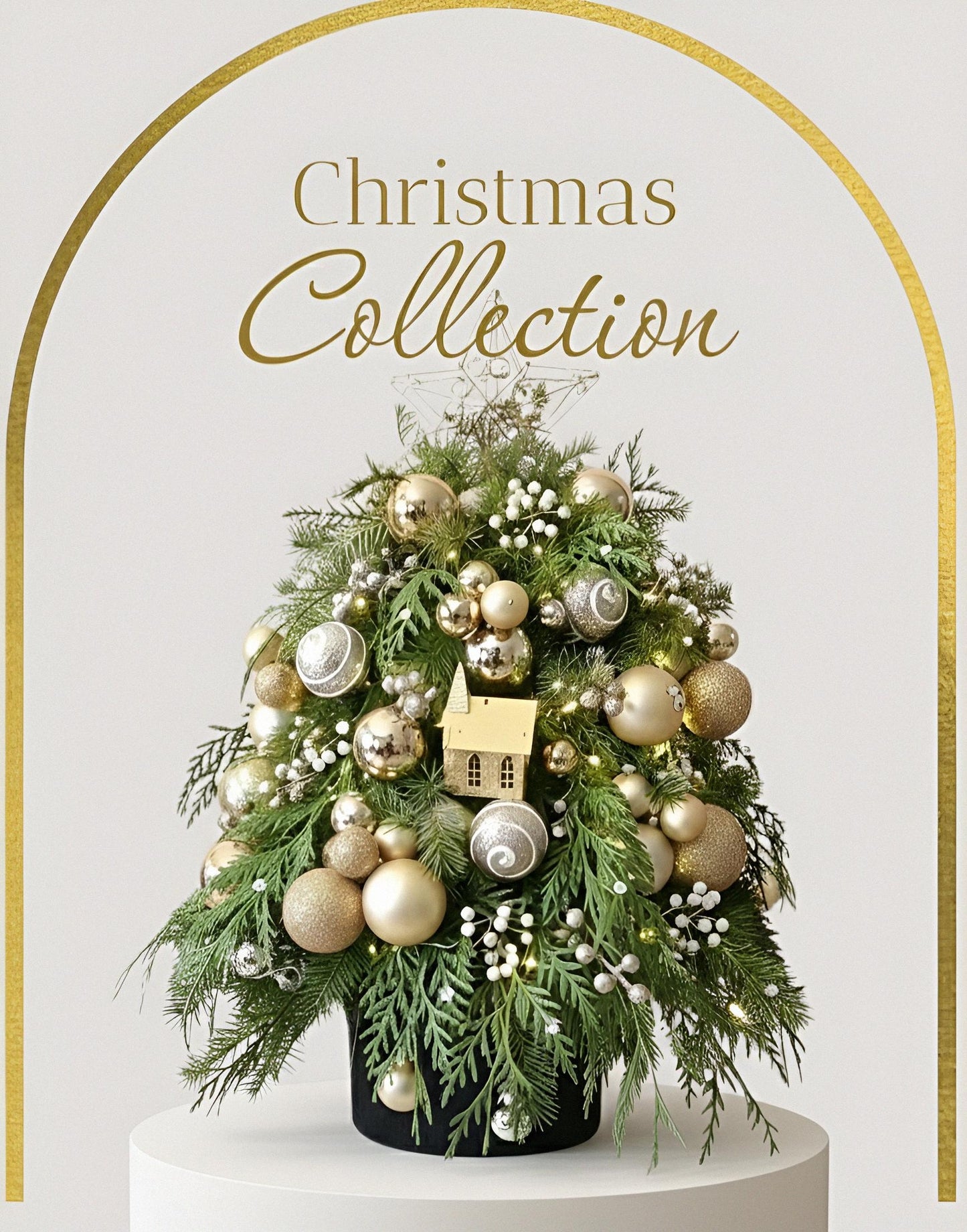 The Golden Homestead Mini Tree