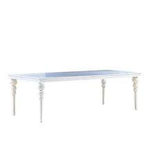 Albert's White Rectangular Table